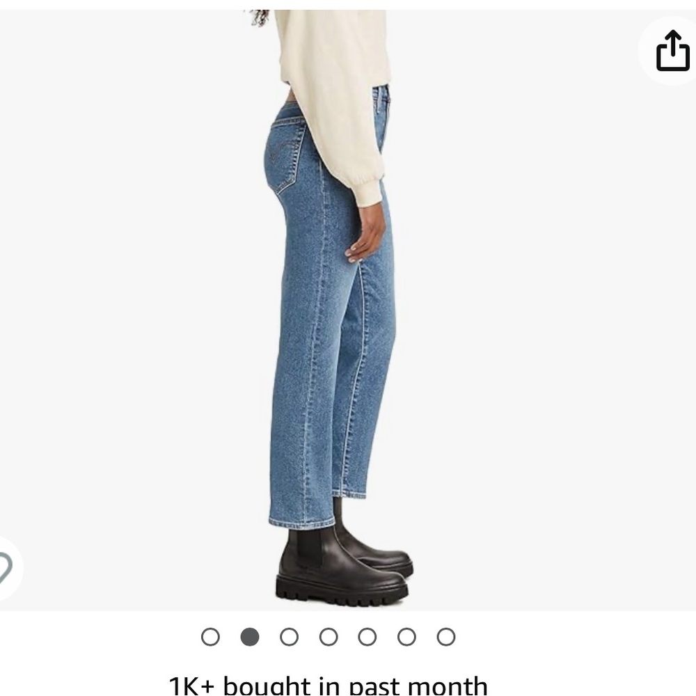 Levi's Women's Wedgie Straight Jeans - Authentic Denim